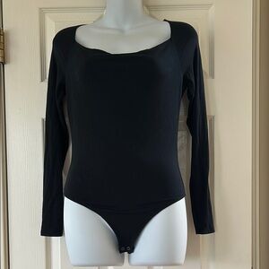 Black Abercrombie Bodysuit